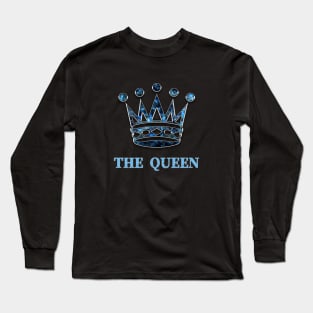 The Queen Chess Lovers Series - Pawn Rook Knight Bishop Queen King Long Sleeve T-Shirt